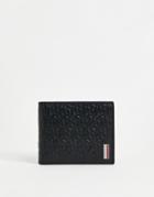 Tommy Hilfiger Monogram Embossed Wallet-black