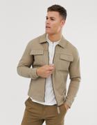 Selected Homme Twill Jacket - Beige