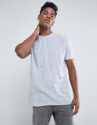 Antioch Oversized Velour Pocket T-shirt - Gray