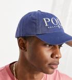 Polo Ralph Lauren X Asos Exclusive Collab Cap In Navy With Cream Text Logo