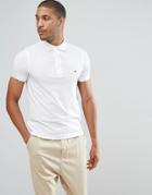 Tommy Hilfiger Slim Fit Polo In White - White