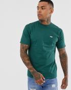 Vans Small Logo T-shirt In Green