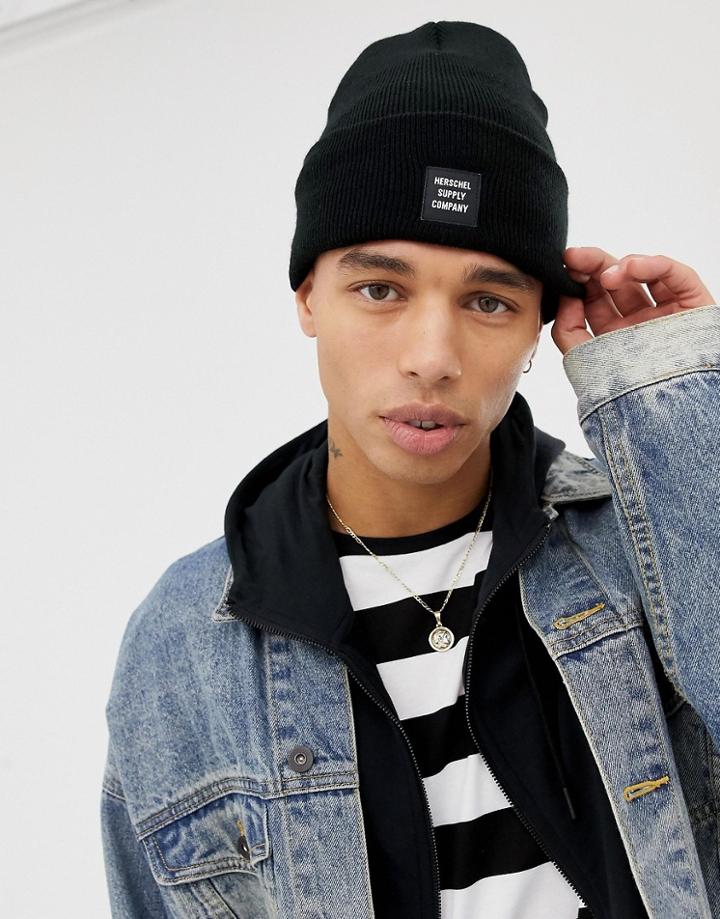 Herschel Supply Co Abbott Beanie - Black