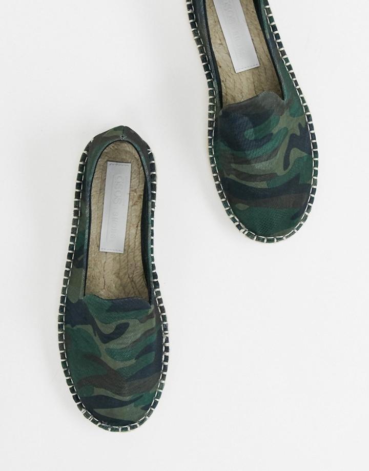 Asos Design Jual Espadrilles - Green