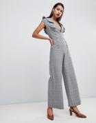 Current Air Check Jumpsuit-multi