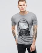 Replay Spaceman T-shirt - Gray