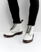 Dr Martens 101 Arc 6 Eye Boots - White