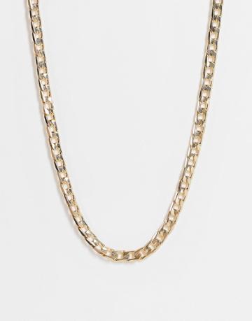 Svnx Gold Chain Choker Style Necklace