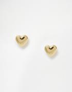 Ted Baker Harly Tiny Heart Stud Earrings - Gold