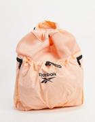 Reebok Summer Retreat Backpack In Aura Orange
