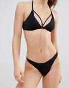 Hunkemoller Divine Rio Bikini Bottom - Black