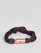 Classics 77 Sagres Bracelet In Brown & Rose Gold - Gray