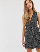 Allsaints Krystal Splash Dress-black