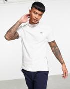 Lacoste T-shirt With Side Taping In White