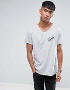 Cheap Monday Standard Edge T-shirt Logo - Gray