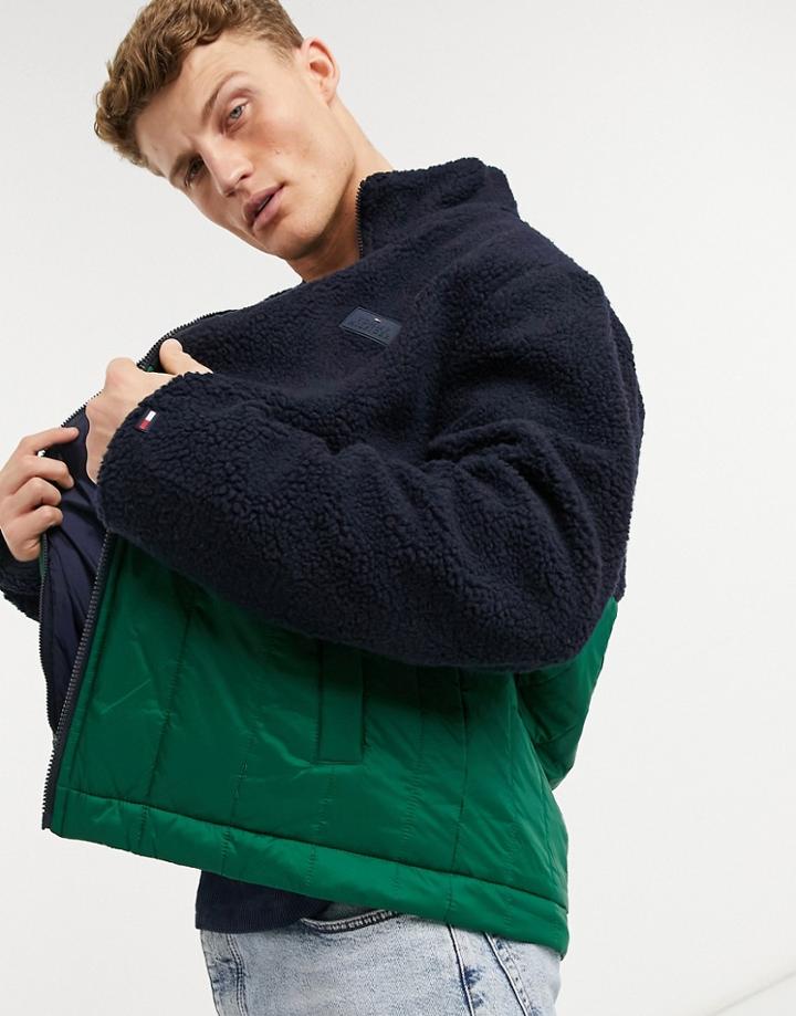 Tommy Hilfiger Buckley Puffer Jacket In Navy