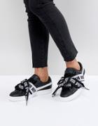 Puma Basket Heart Sneaker - Black
