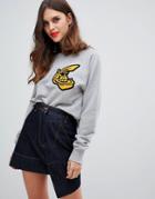Vivienne Westwood Anglomania Classic Sweatshirt With Logo - Gray