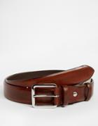 Selected Smart Leather Belt - Brown