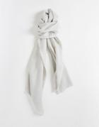 New Look Scarf In Gray-grey