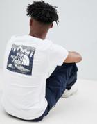 The North Face Redbox Celebration T-shirt In White - White