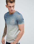 Celio T-shirt With Color Fade - Gray
