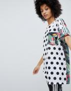 Adidas Originals X Farm Multi Print T-shirt - Multi