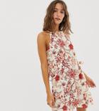 River Island Swing Dress In Floral Print - Multi