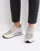 Mallet Hiker Sneaker In Magnolia - Gray