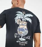 Quiksilver Lullaby Beach T-shirt In Black Exclusive At Asos