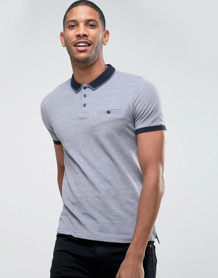 Le Shark Cotton Pique Polo - Blue