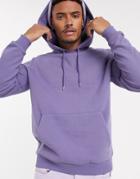 Asos Design Hoodie In Purple
