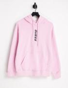 Guess Logo Hoodie In Pink - Part Of A Set
