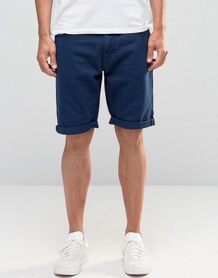 Threadbare Denim Shorts - Blue
