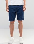 Threadbare Denim Shorts - Blue