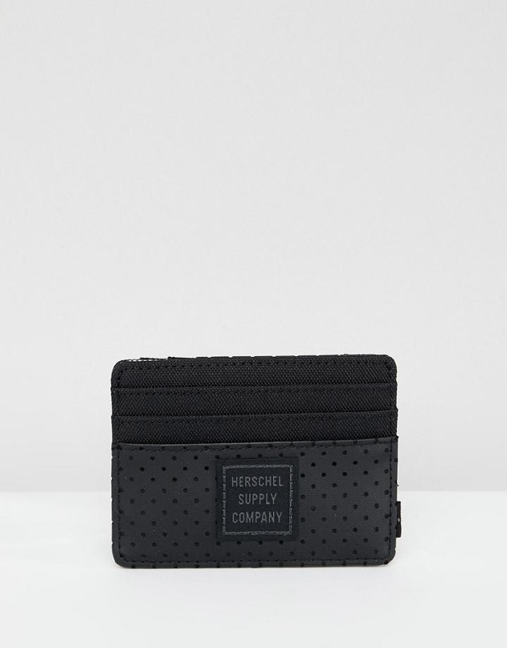 Herschel Supply Co Felix Card Holder With Rfid - Black
