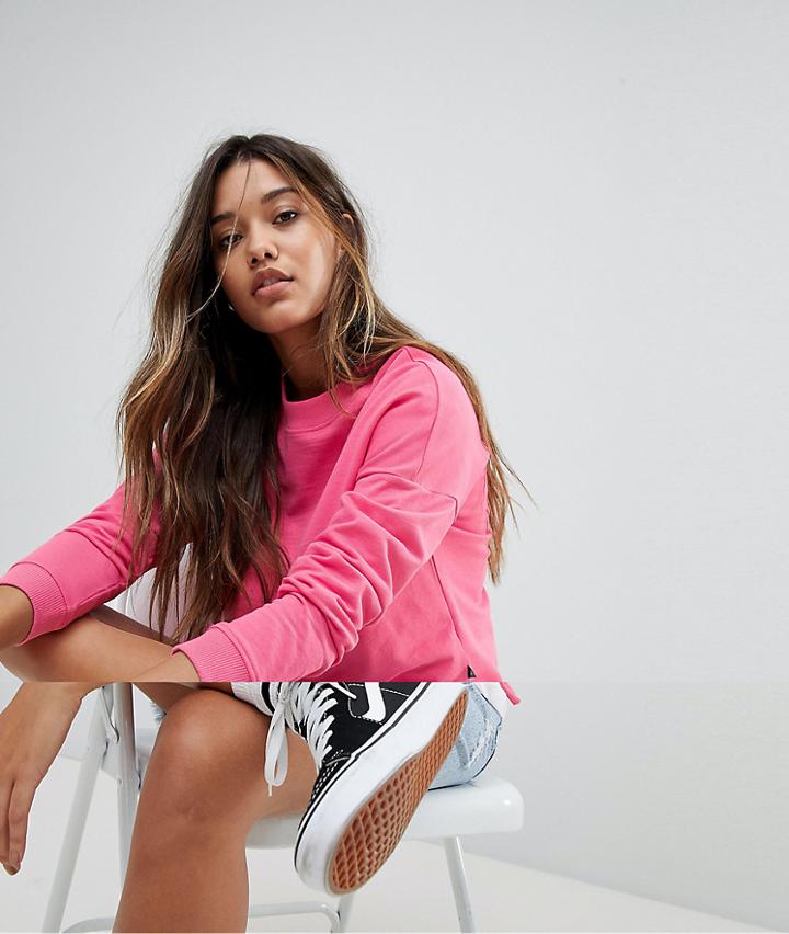 Noisy May Sweatshirt - Pink