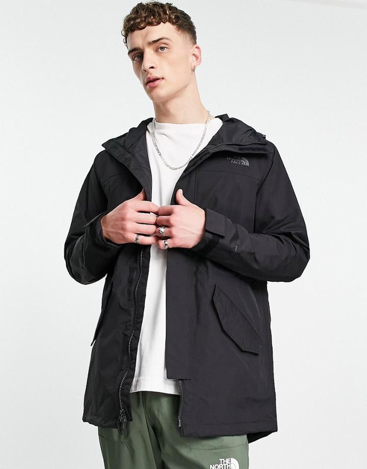 The North Face City Breeze Parka Jacket In Black