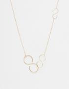 Weekday S Shaped Necklace - Gold