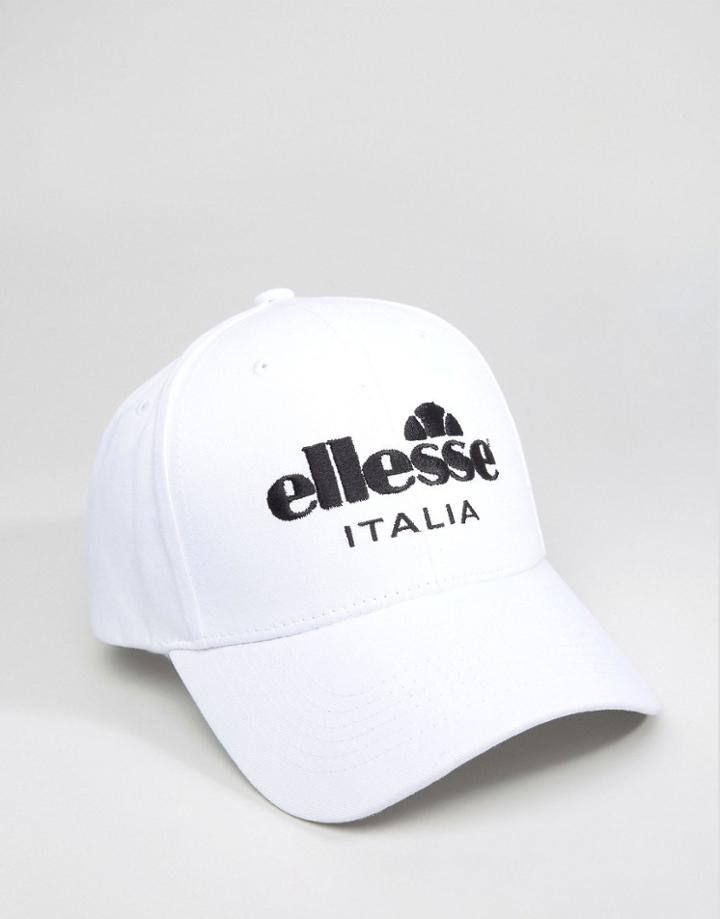 Ellesse Italia Baseball Cap - White