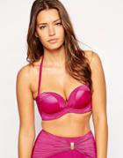 Gossard Sienna Strapless Bikini Top - Magenta