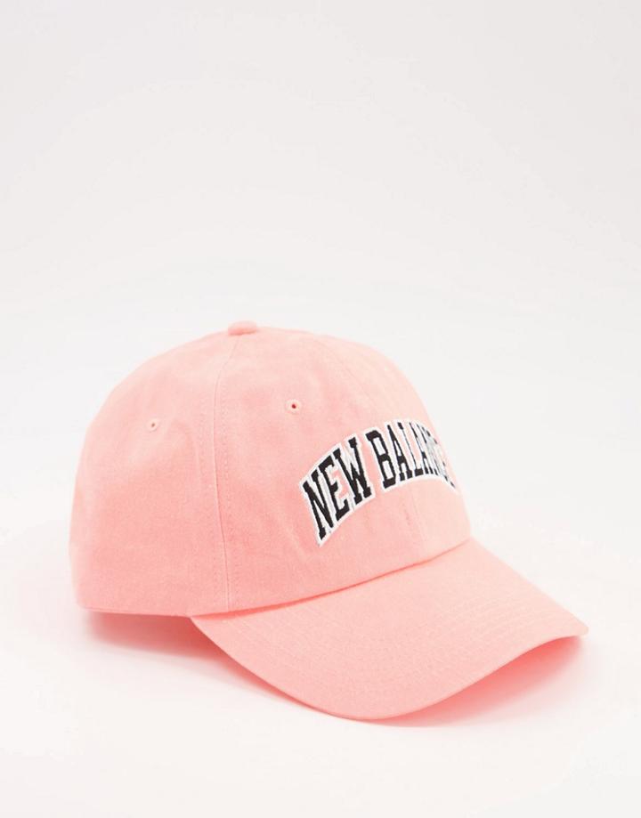 New Balance Collegiate Cap In Pink