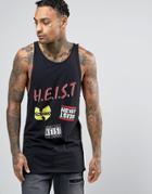 Heist Arena Tour Bank Sleeveless T-shirt Tank - Black
