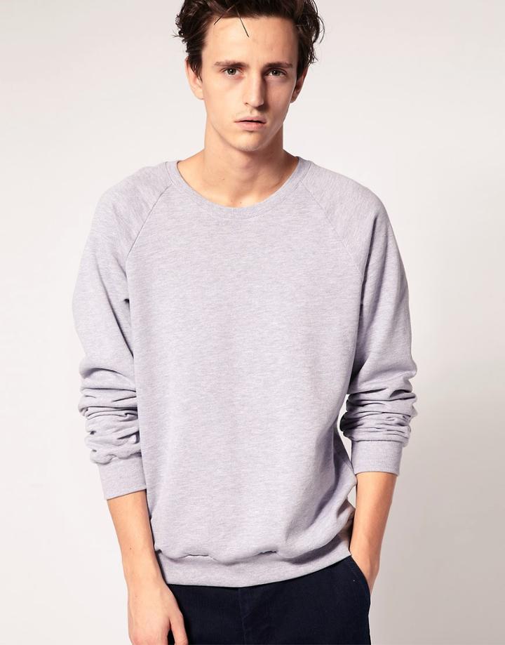 American Apparel Fleece Sweat - Gray