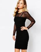 Body Frock Claudia Dress In Black - Jet
