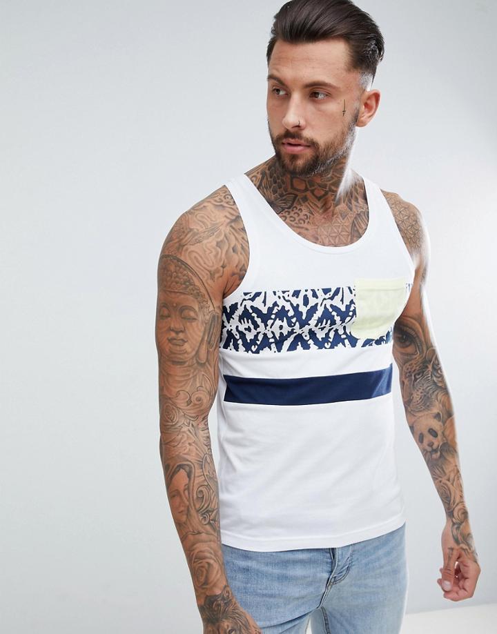 Another Influence Navy Color Block Tank - Navy
