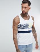 Another Influence Navy Color Block Tank - Navy