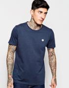 Pretty Green T-shirt With Pg Logo - Navy