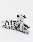 My Accessories Hair Claw In Mono Tortoiseshell-multi