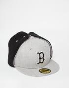 New Era Hat With Ear Flaps - Gray